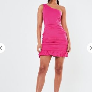 Pink poplin dress